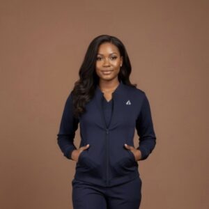 Women scrubs jacket